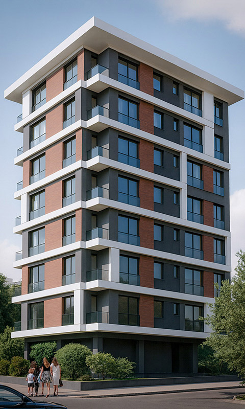 Kozyatağı Palmiye Apartmanı - GRG Mimarlık Ofisi